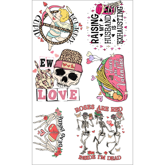 Taco Love Valentine's Day DTF Mini made