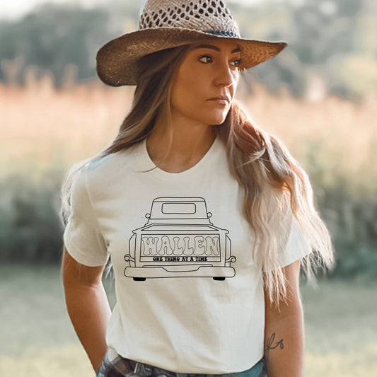 ONE THING AT A TIME TRUCK DTF TRANSFER - Hectic Momma Printing