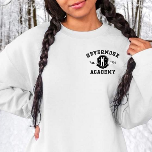 Nevermore Academy Pocket - Hectic Momma Printing