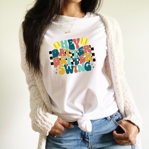hey batter batter swing dtf transfer 