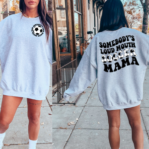 Loud Mouth Soccer With Pocket - DTF Transfer